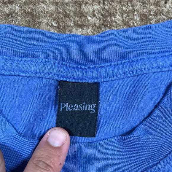 PLEASING HARRY STYLES PURPLE BLANK T-SHIRT - Picture 2 of 4